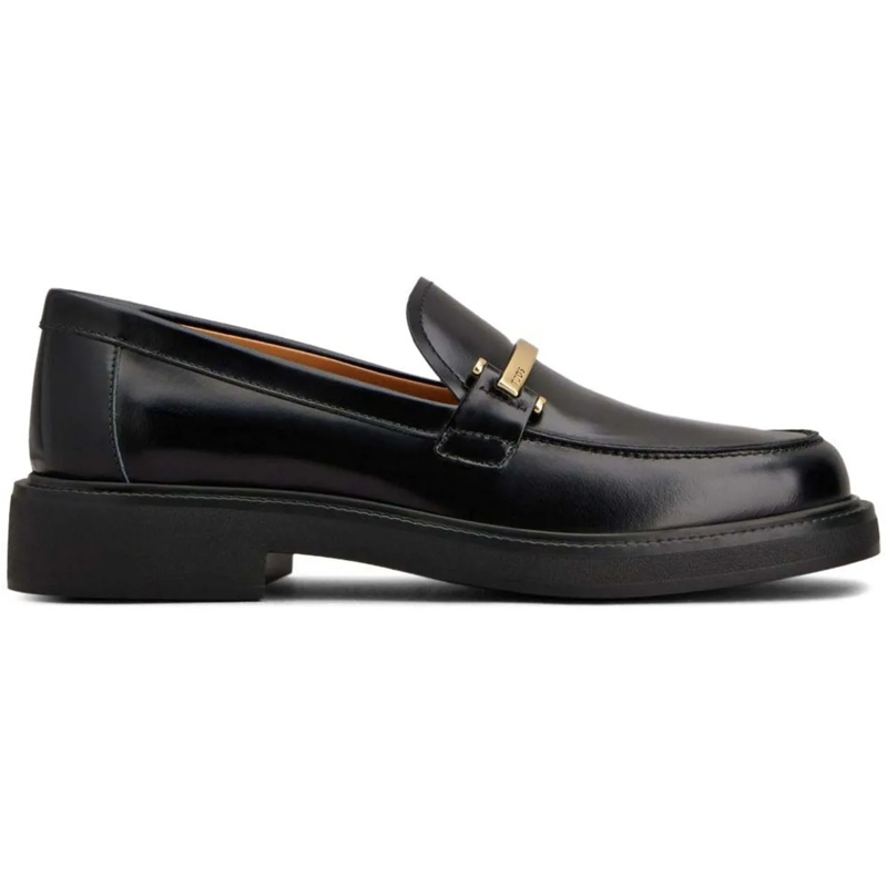 Tod's Mocassin Flat Shoes Black schwarz