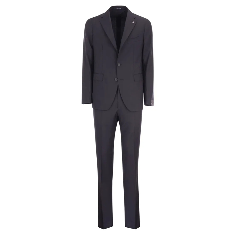 Tagliatore Anzugkombination Single-Breasted Tailored Suit Blue