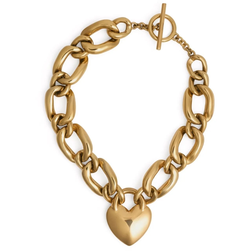 Patou Mittellange Halskette Bijoux Golden gold