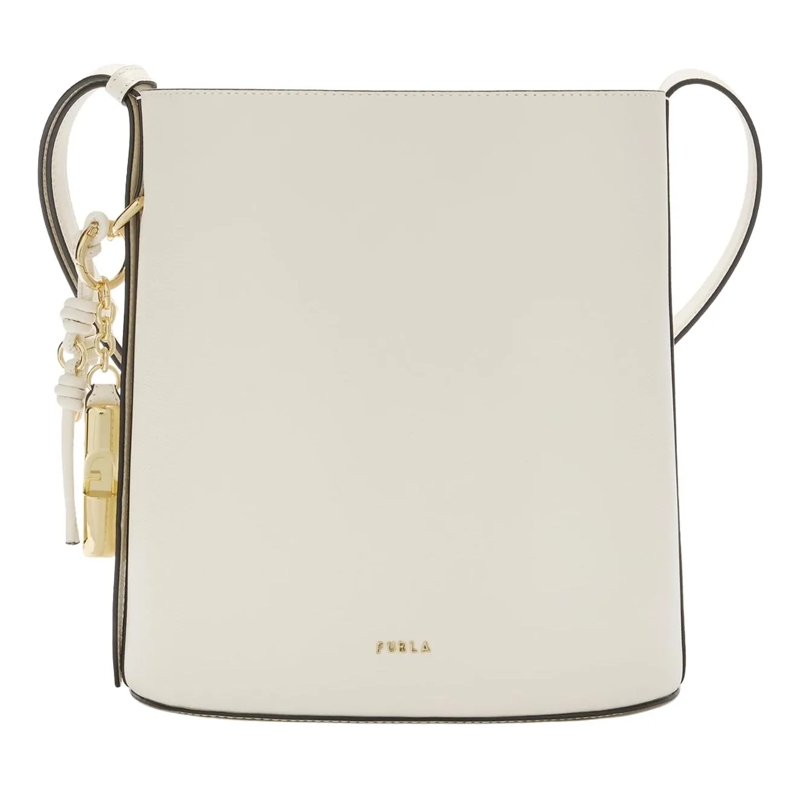Furla Sac reporter Furla Roxie S Bucket Bag Panna