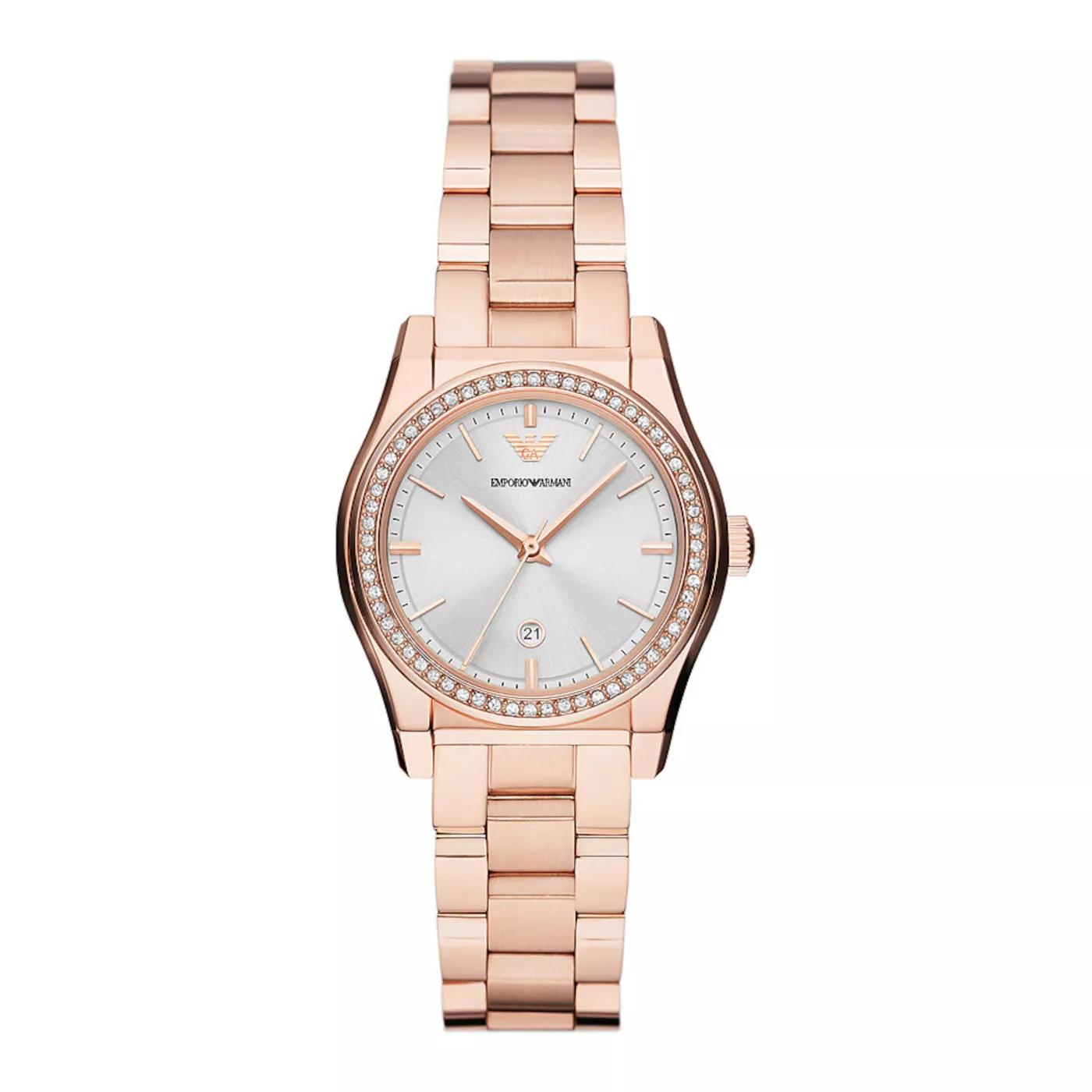 Emporio Armani Uhr - Emporio Armani damen Uhr Roségold AR11558 - Gr. unisize - in Gold - für Damen