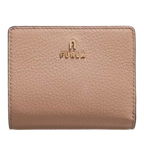 Furla Furla Camelia S Compact Wallet L Zip Greige Bi-Fold Wallet