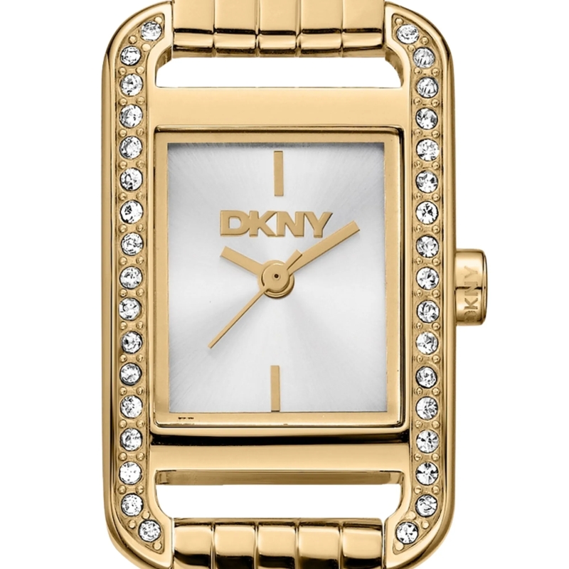 DKNY Quarzuhr Quarzuhr Signature Square Watch gold(Image 4)