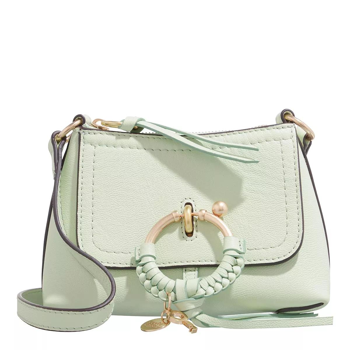 See By Chloé Crossbody Bags - Joan Crossbody Bag Mini Leather - Gr. unisize - in Grün - für Damen