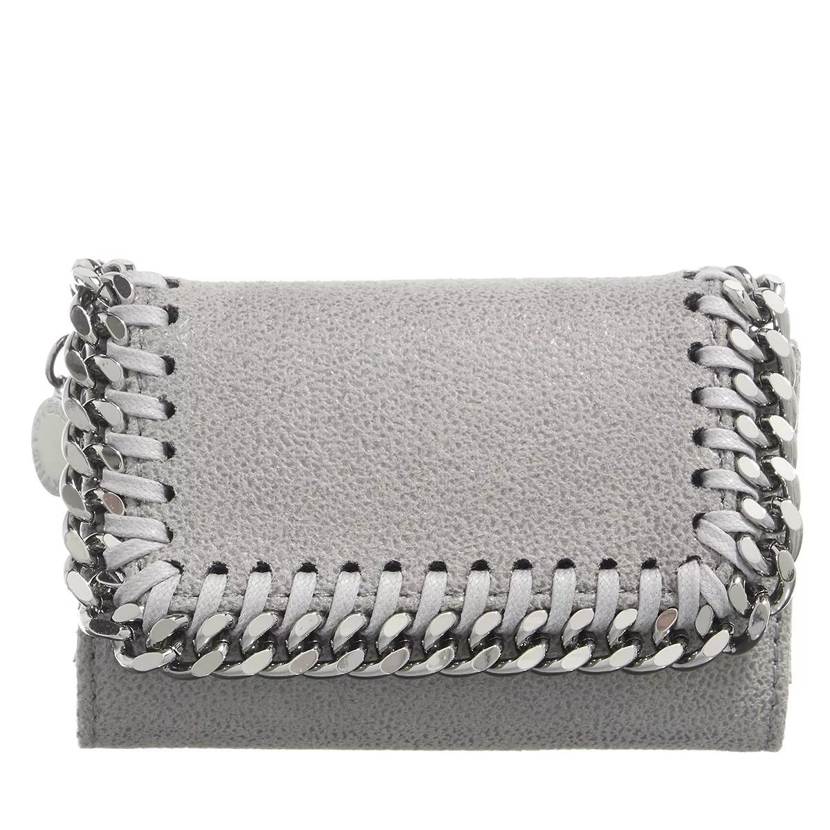 Stella McCartney Portemonnaie - Shaggy Deer Key Chain Case - Gr. unisize - in Grau - für Damen