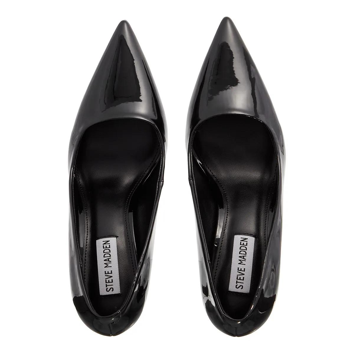 Steve madden black patent pumps online