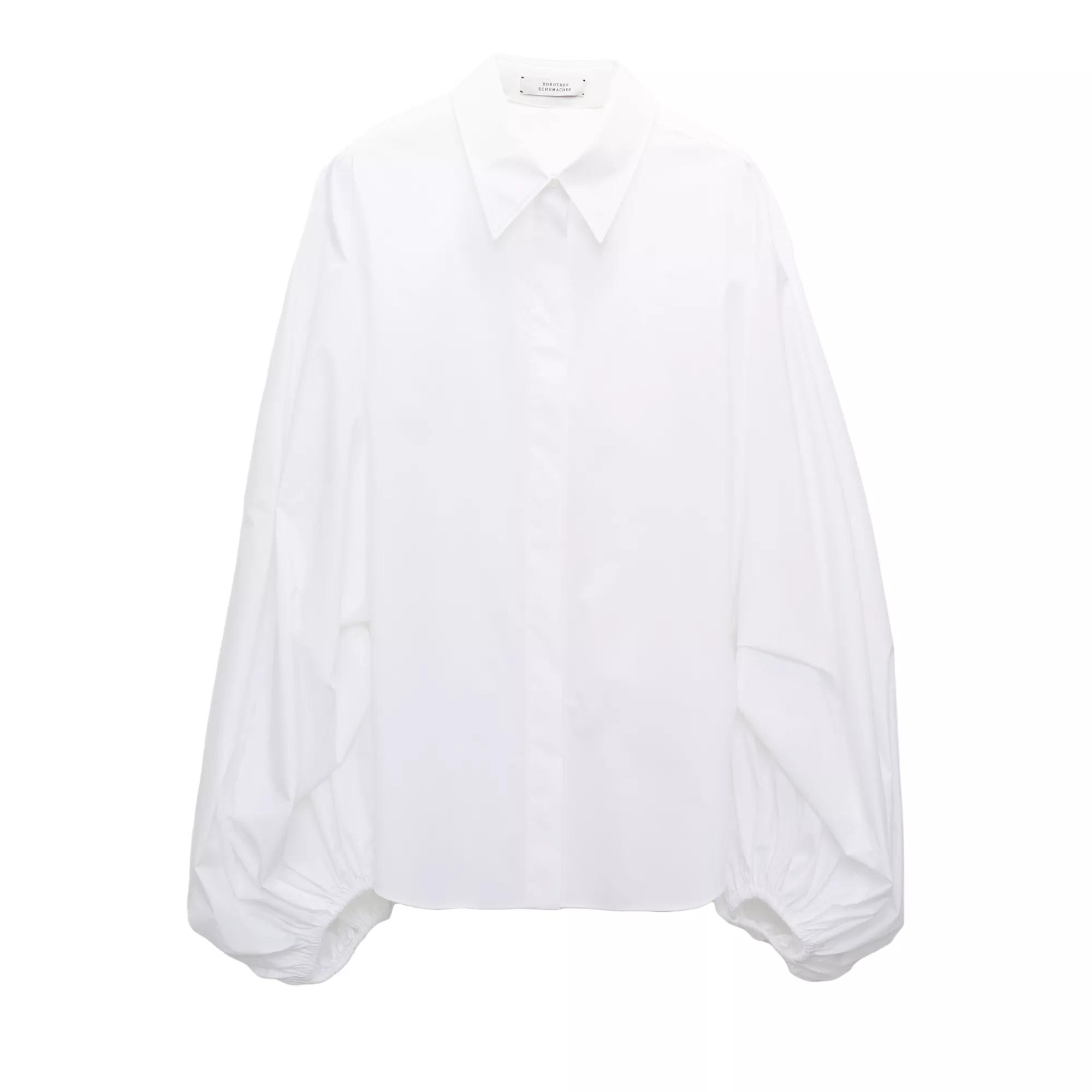 Dorothee Schumacher - POPLIN POWER blouse - Größe 34 - white