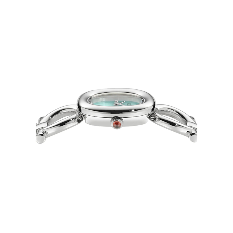 Salvatore Ferragamo Quarzuhr Quarz-Analoguhr Double Gancini silber(Image 2)