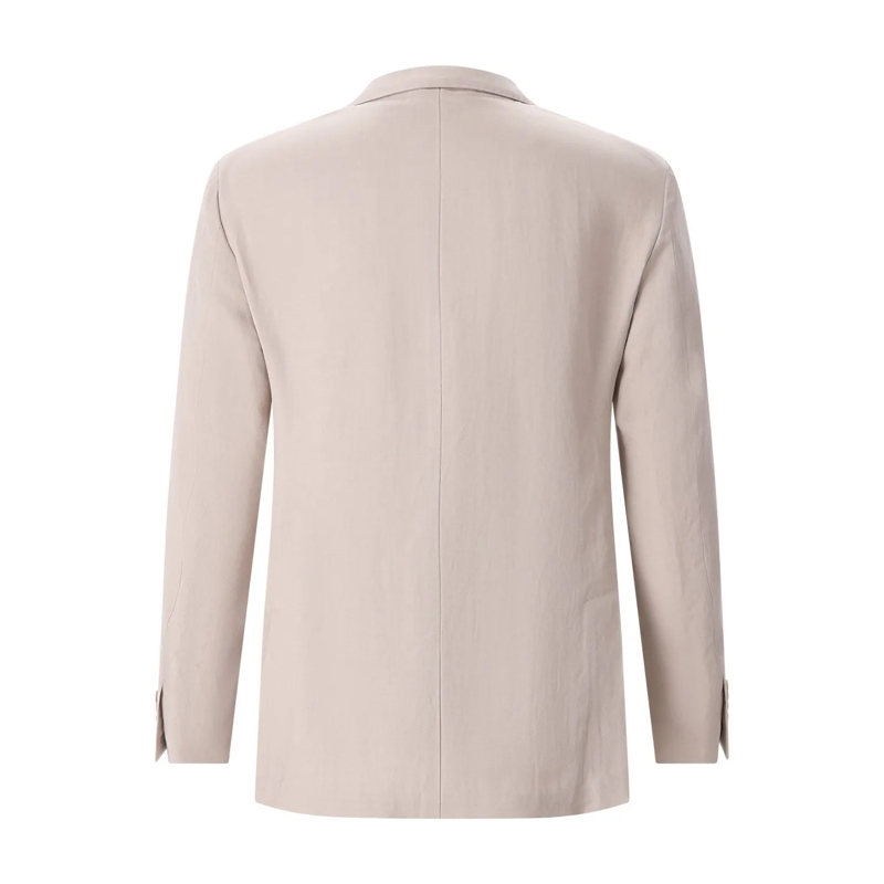 Eleventy Anzugjacke Sakko aus Leinenmix pink(Image 3)