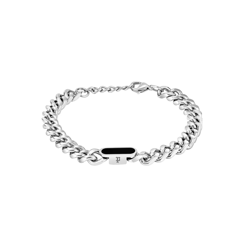 Police Armband Armband Vigor- Herrenarmband- Farbe: silber- G silber