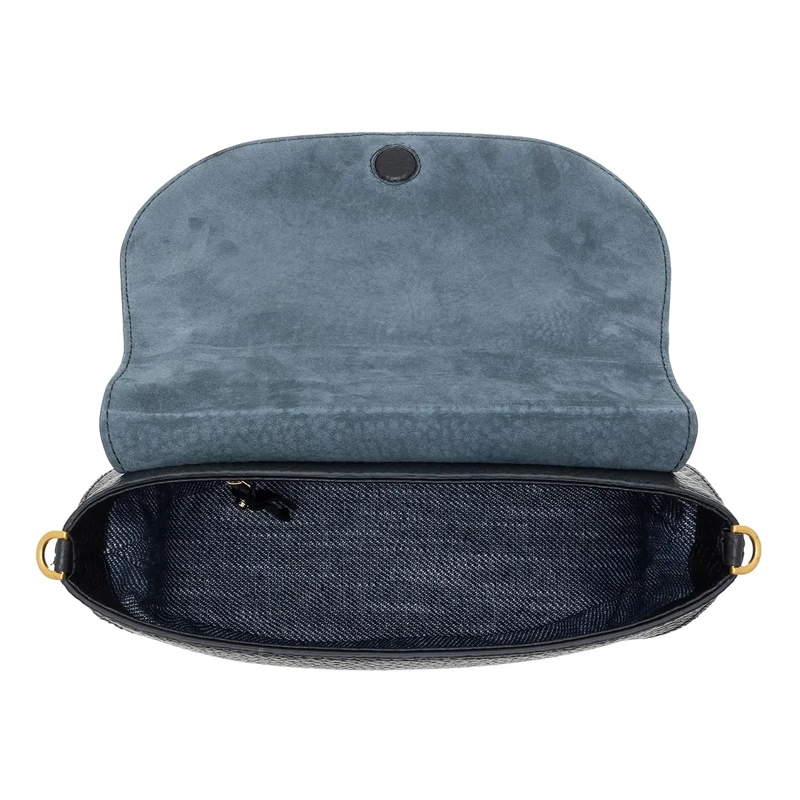 Gianni Chiarini Saddle Bag Olga Nero(Image 6)