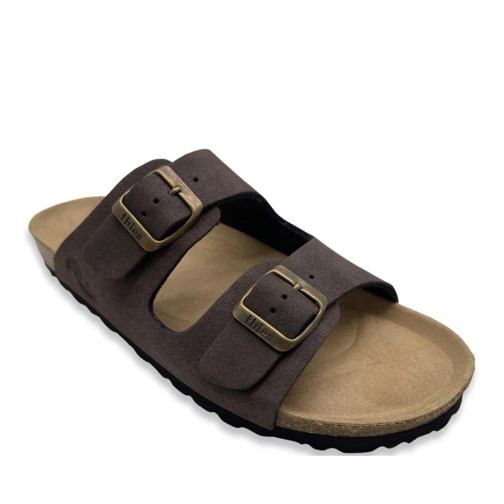 thies Sandale thies 1856 ® Eco Bio Sandal vegan dark brown (W/M/ mehrfarbig