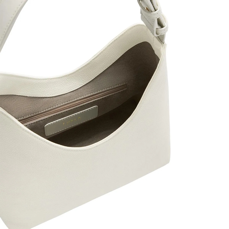 Furla Hobo Bag Furla Goccia S Hobo Panna(Image 5)