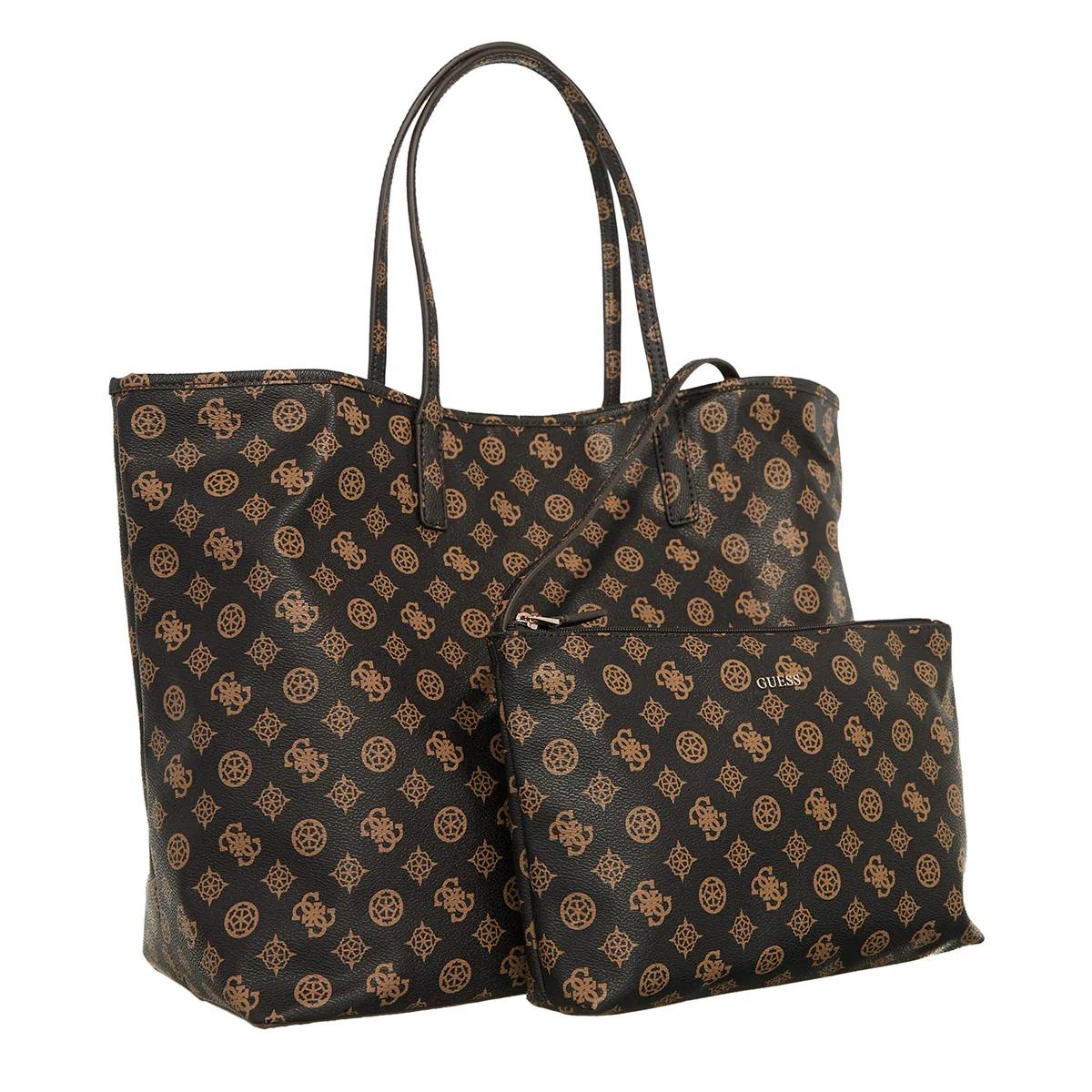Guess Shoppers & Totes Eco Victtoria Lrg 2 In 1 Tote in bruin