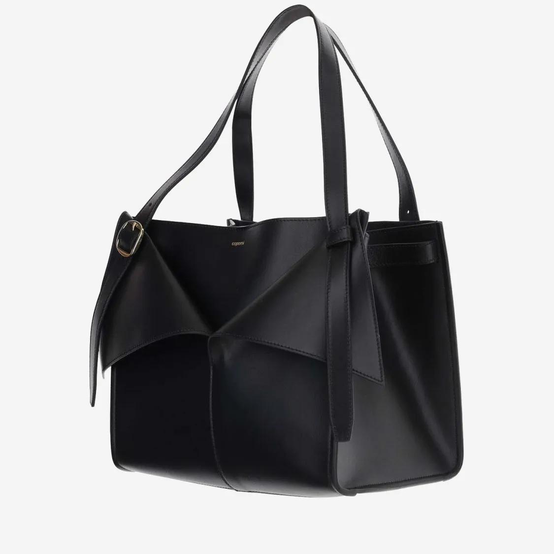 Coperni Crossbody bags Cabas Leather Handbag in zwart