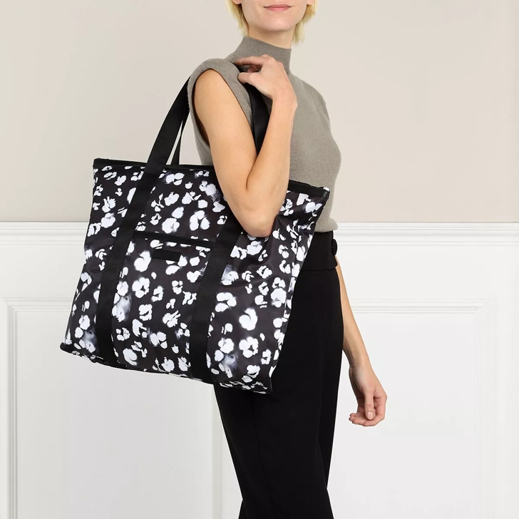 Ted Baker Women's Black Floral Nylon Shopper Bag. Brand new