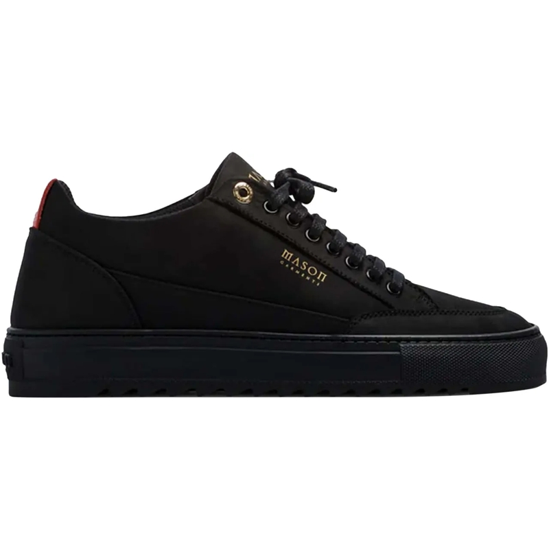 Mason Garments Sneaker basse Heren Tia Nabuk Sneaker Zwart schwarz