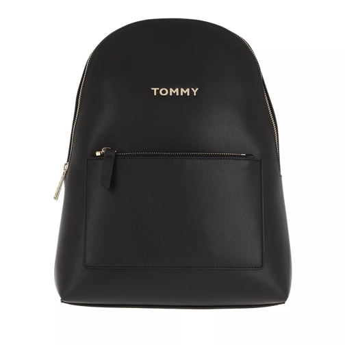 Tommy Hilfiger Iconic Tommy Backpack Solid Black Rugzak