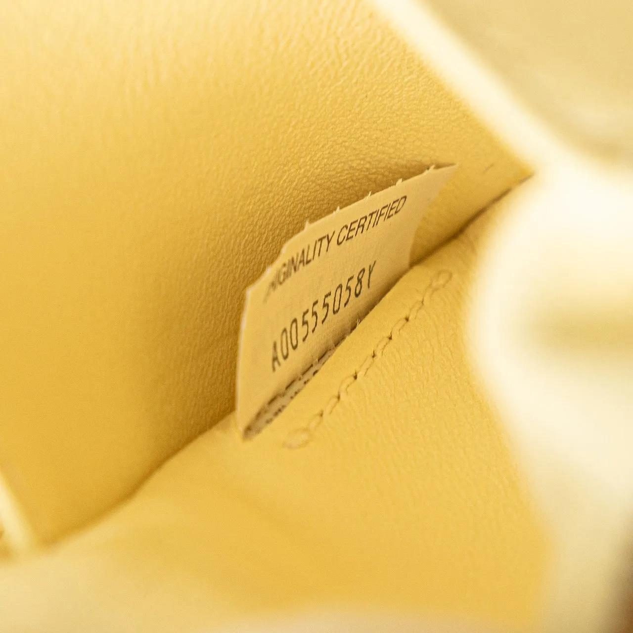 Thumbnail - Bottega Veneta Hobo Bags - Mini Nappa Intrecciato Bauletto Satchel - Gr. unisize - in Gelb - für Damen