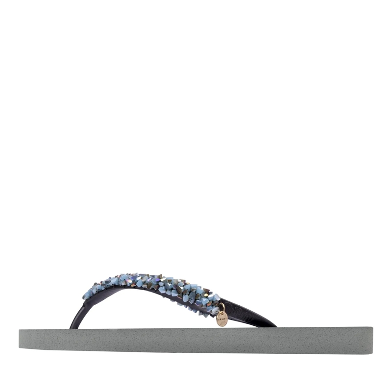 UZURII Flip Flops Zehentrenner Classic Aby Baby Blue silber(Image 3)