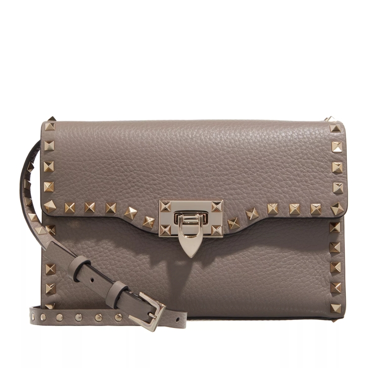 Valentino Garavani Rockstud Small Crossbody Bag Pastel Taupe | Crossbody Bag