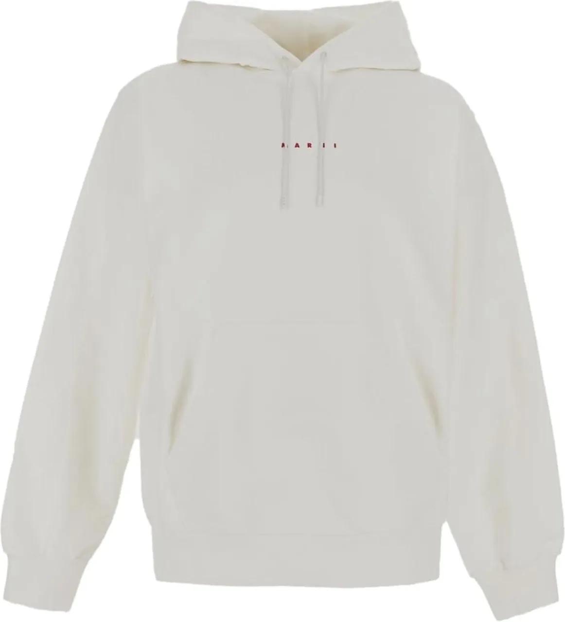 Thumbnail - Marni - Cotton Hoodie - Größe IT 44 - weiß