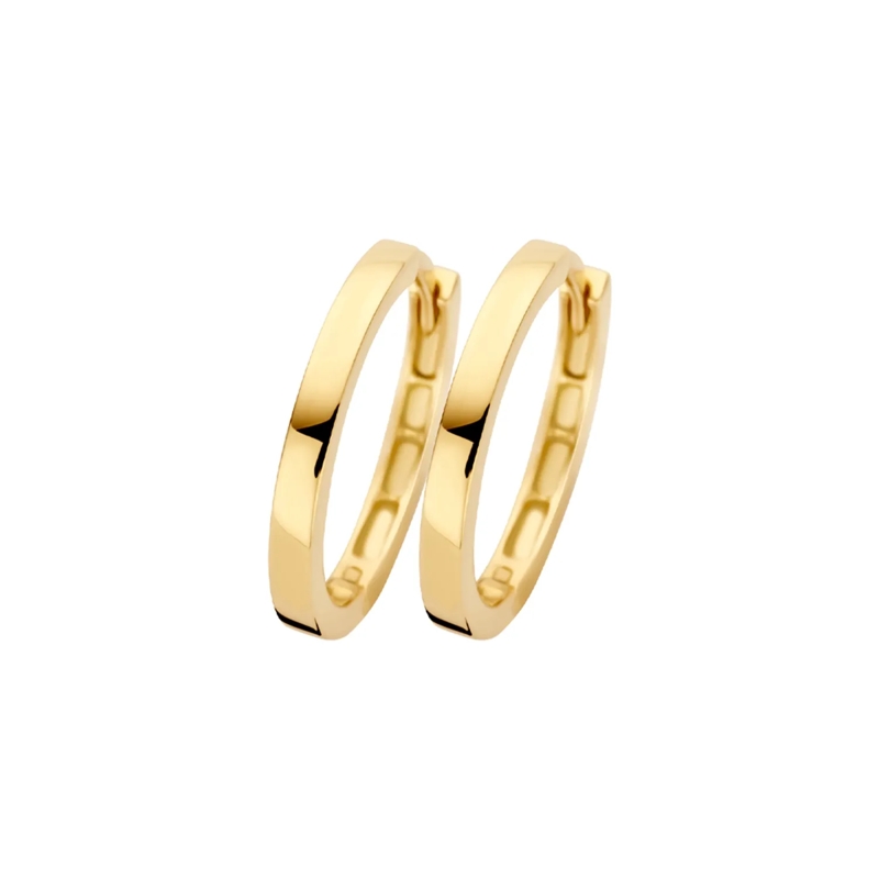 Blush Créoles Ohrringe Gold