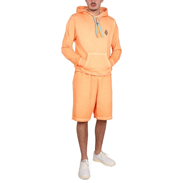 パーカー・フーディ Marcelo Burlon SUNSET CROSS REGULAR SWEATSHIRT Marcelo Burlon Sunset Cross Regular Sweatshirt Orange