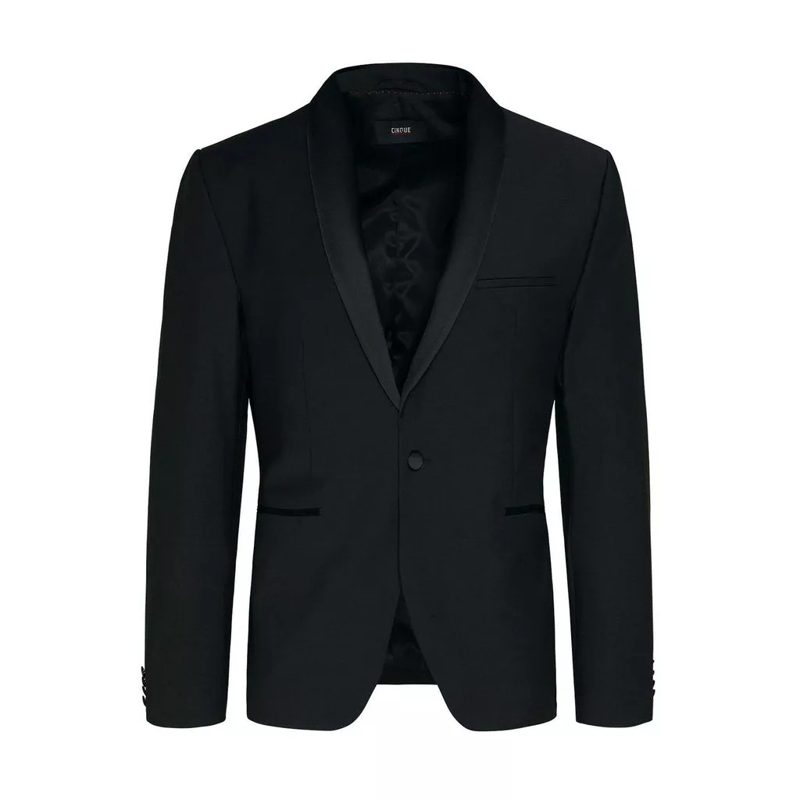 Cinque Colbert Slim-Fit Baukasten Sakko CIfestivo Schwarz