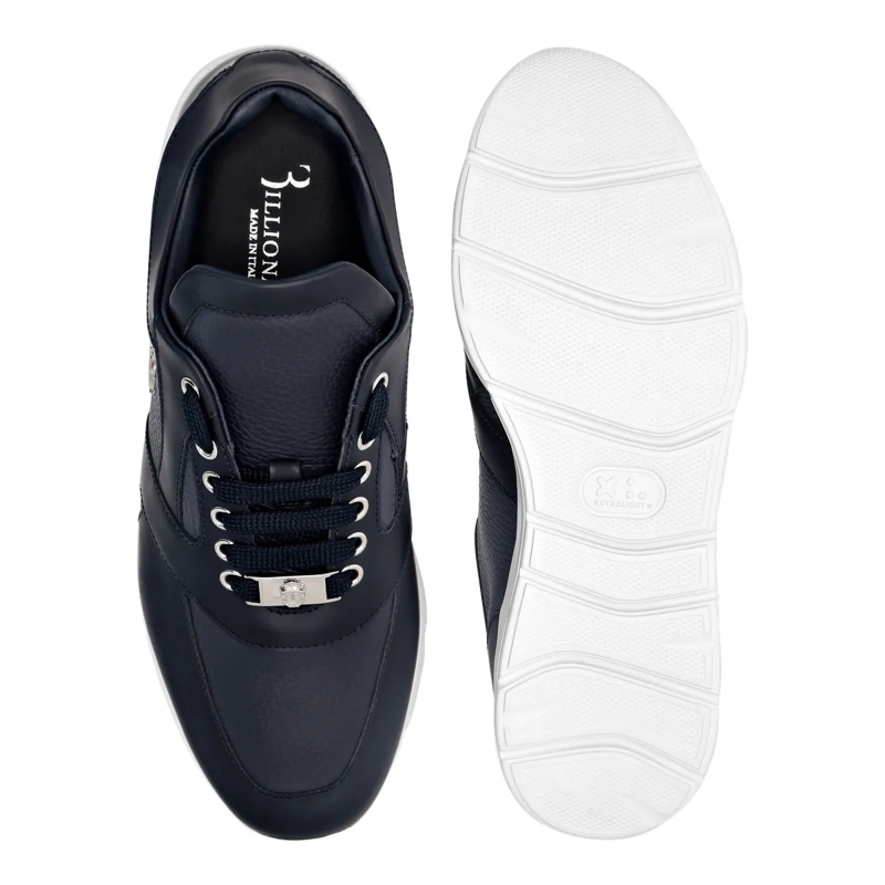 BILLIONAIRE Low-Top-Sneaker Läufer Crest dunkel-blau(Image 3)