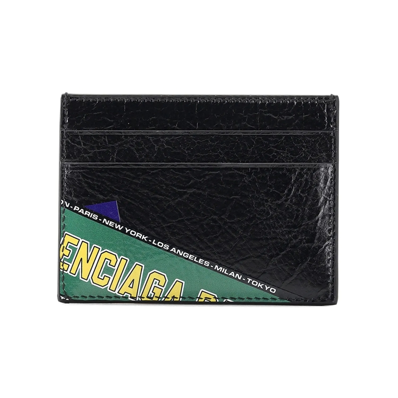 Balenciaga Kartenhalter Card Holder aus Lammleder schwarz(Image 2)