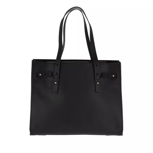 WEEKEND Max Mara Angola Handle Bag Black Shopping Bag