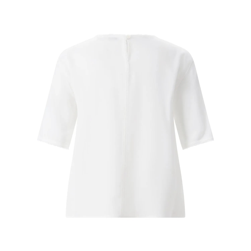 windsor. Blazer Blusenshirt mit Fransen weiß(Image 2)