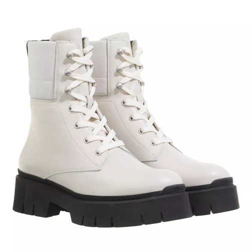 Hugo Kris Lace Up Bootie Open White Lace up Boots