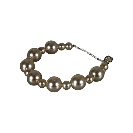 Magda Butrym Faux Pearls Necklace Silver Armband