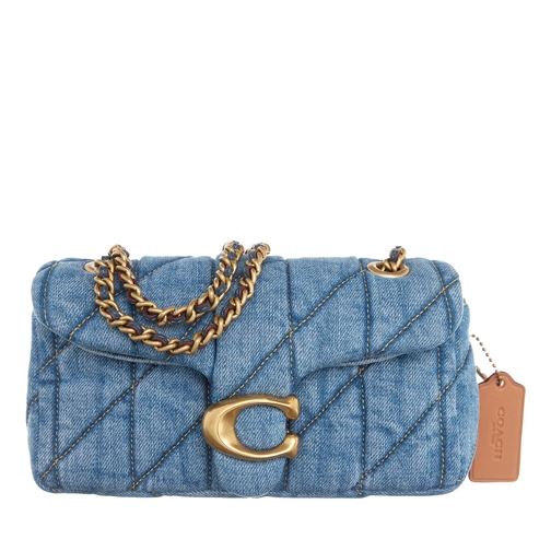 Coach Crossbody Bag Qlt Dnm Tabby Sb 20;Brass/Ind B4/Indigo