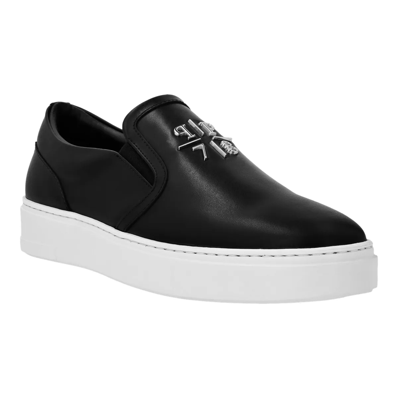 Philipp Plein Slip-On-Sneaker Mokassins schwarz