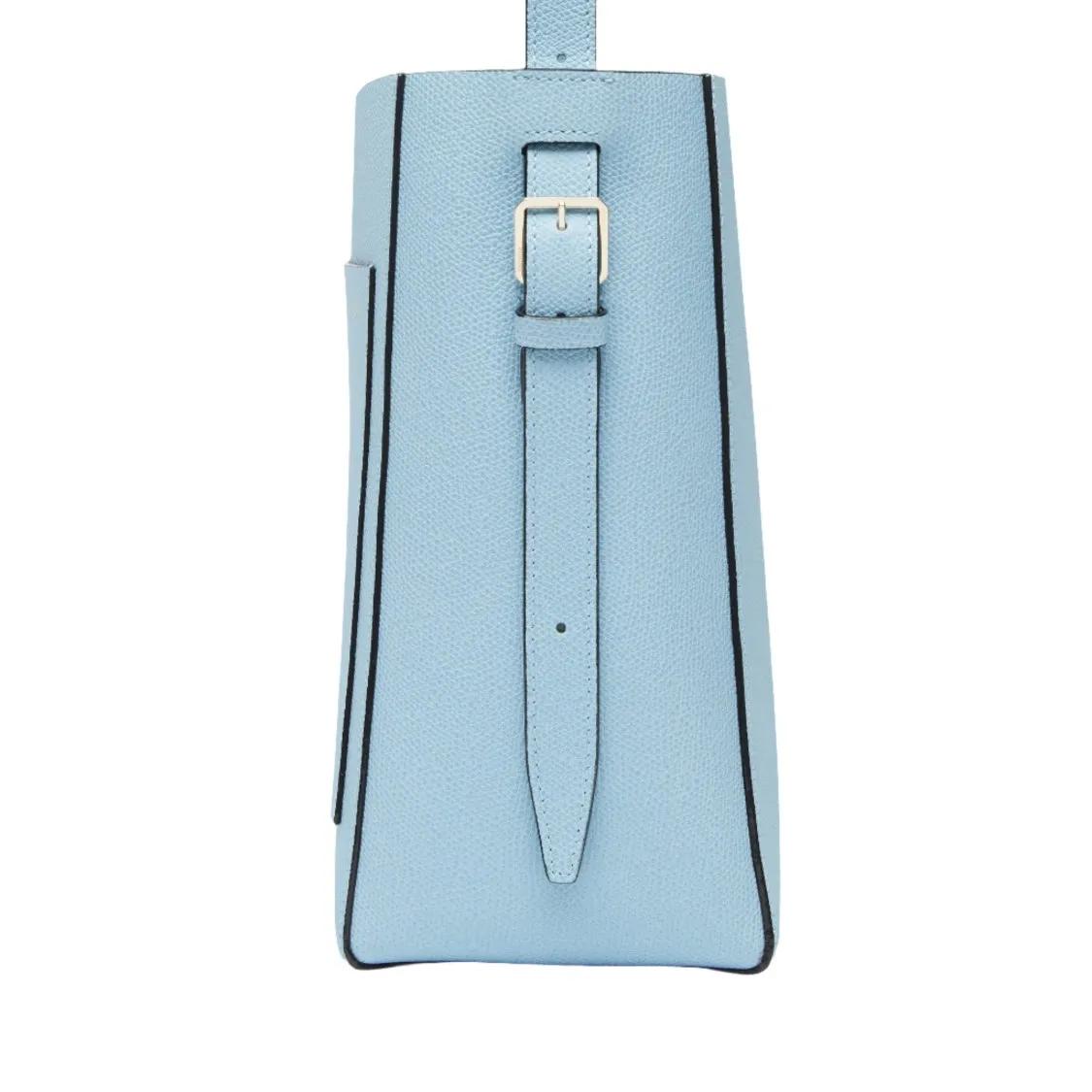 Valextra Bucket bags Soft Bucket Mini Bag in blauw