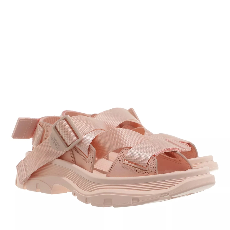 Alexander McQueen Sandalen Tread Sandals Light Gold