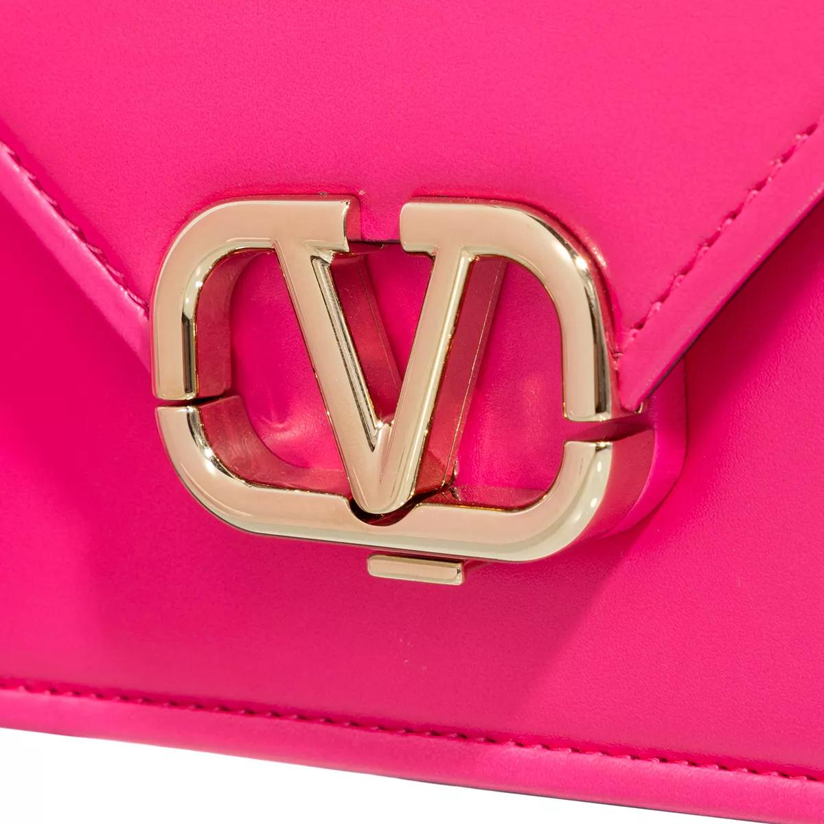 Valentino Garavani Crossbody bags Small Shoulder Bag in Cuvertform in roze