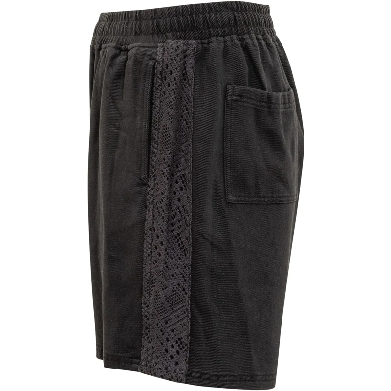 Represent Shorts Pantaloni Corti Con Pannello in Maglia dunkelgrau(Image 3)