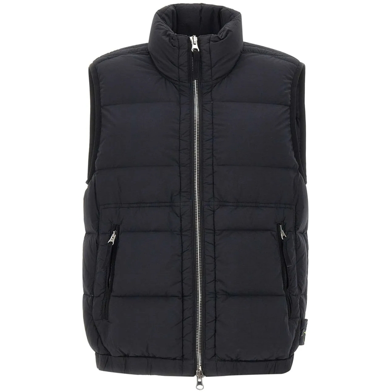 Stone Island Gilet Jackets Black schwarz