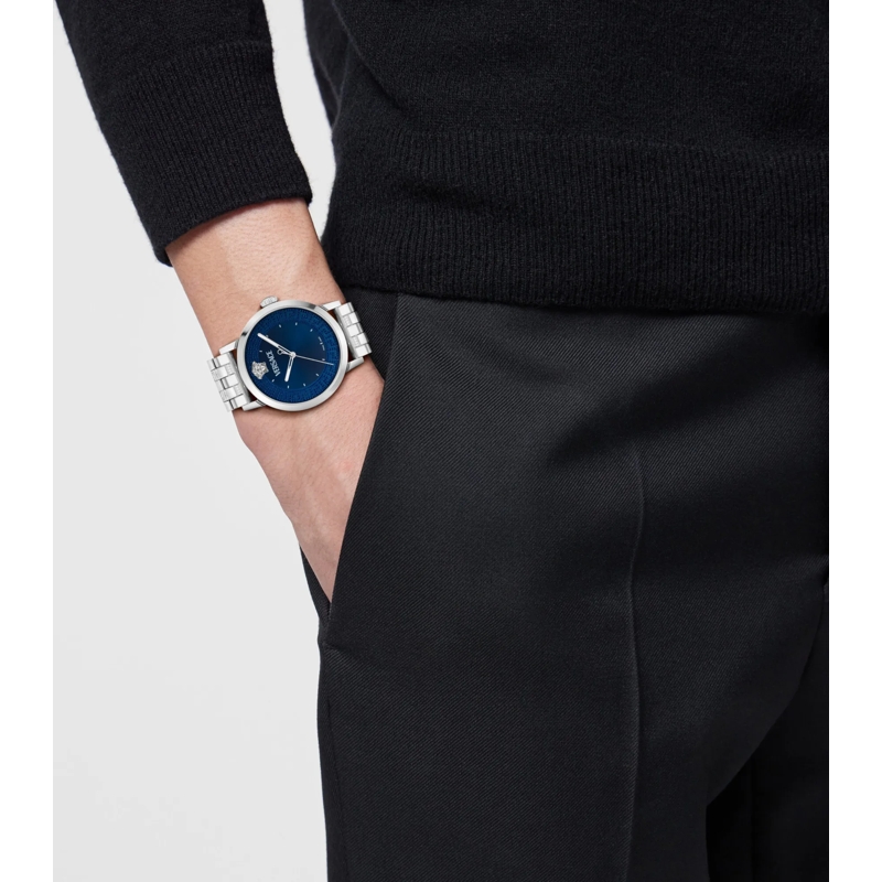 Versace Quarzuhr Quarz-Analoguhr Versace Albireo silber(Image 4)