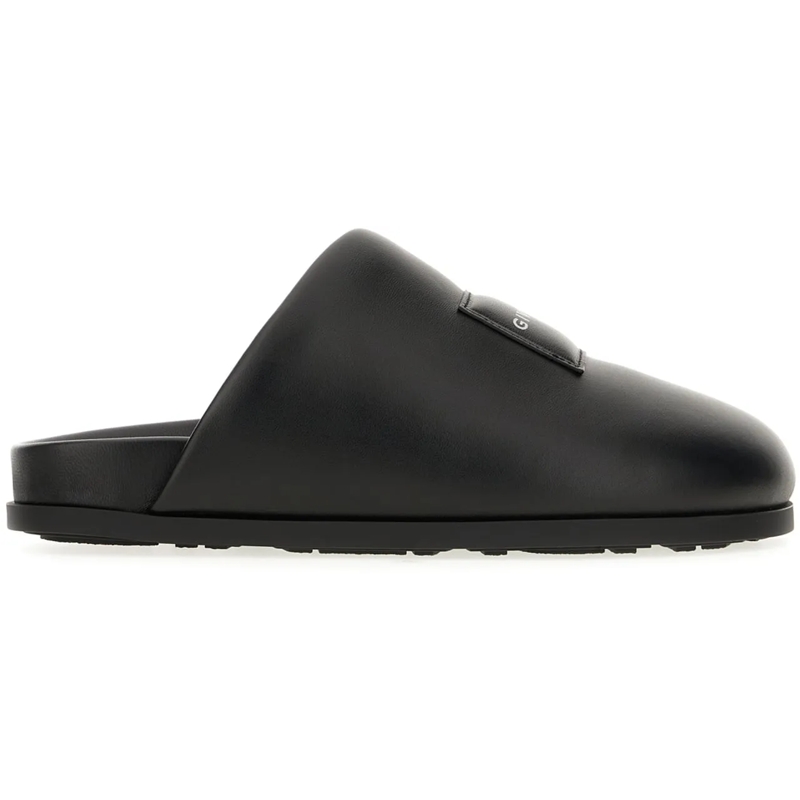 Givenchy Slides Black nappa leather mules schwarz