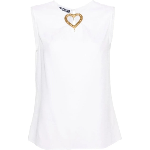 Moschino  Top White weiß