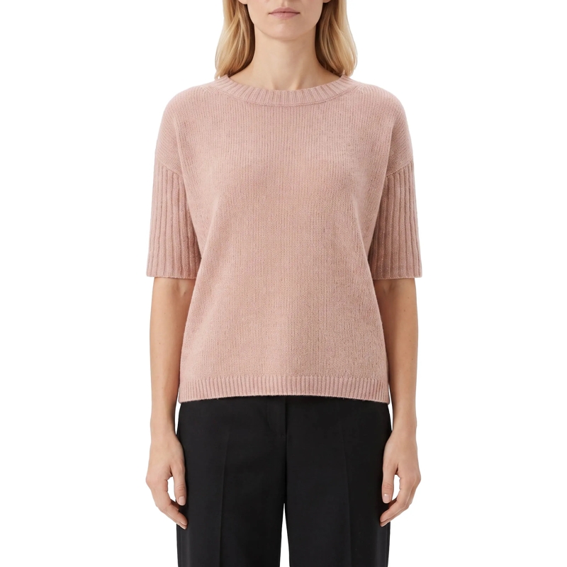 Luisa Cerano Pullover Pullover aus Wolle & Kaschmir pink(Image 2)