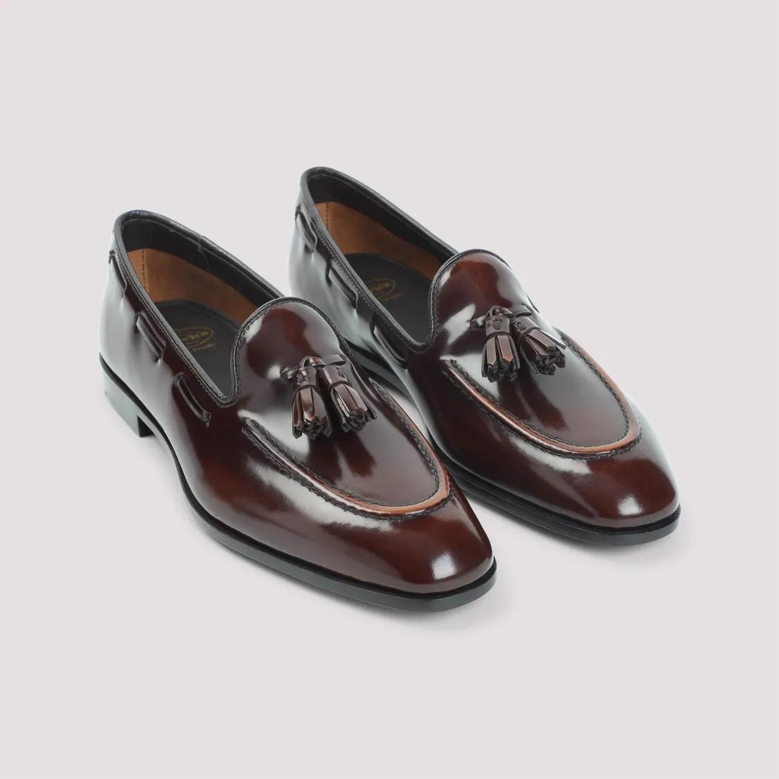 Thumbnail - Brown Maidstone Loafers With Tonal Tassels - Gr. 39 (EU) - in Braun