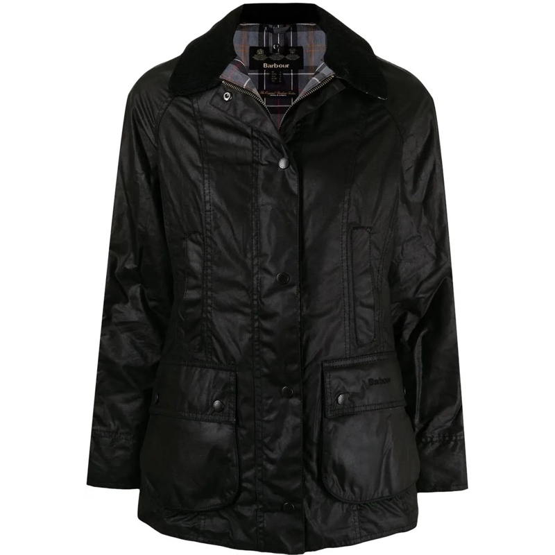 Barbour Donsjas Coats Black schwarz