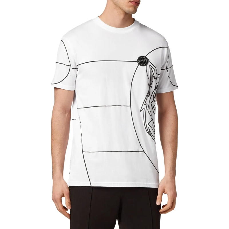 Plein Sport T-Shirt T-Shirt Tiger weiss(Image 2)