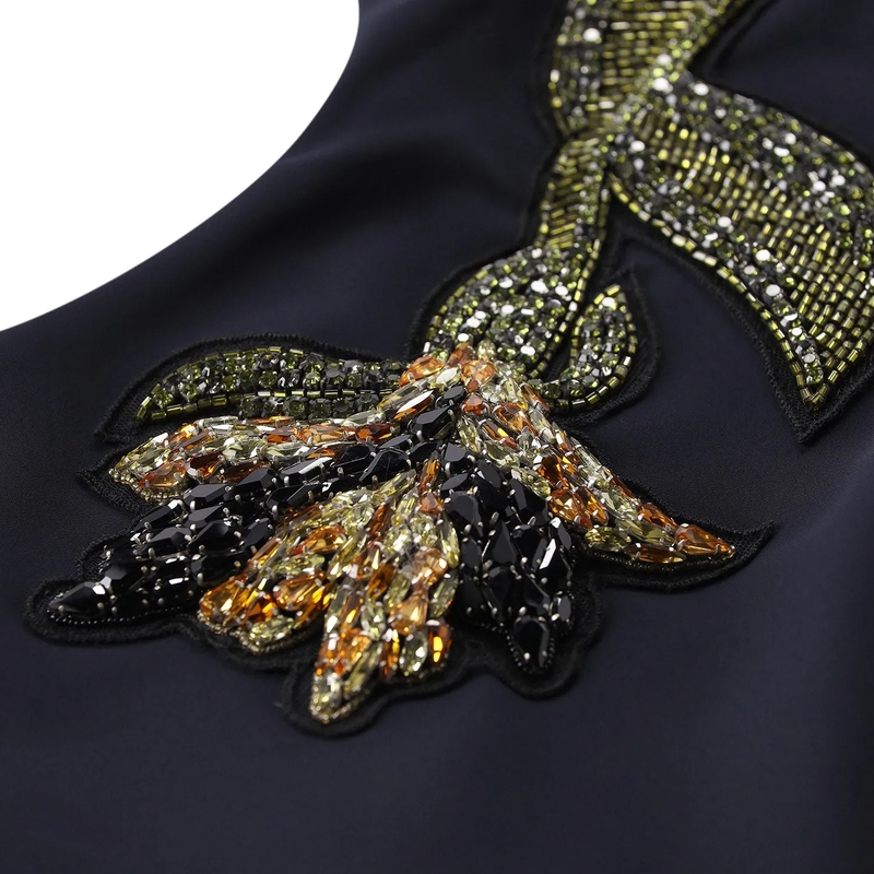 Chiara Boni Avondjurk Maxikleid Isolda RC Long ZP dunkelblau(Image 3)